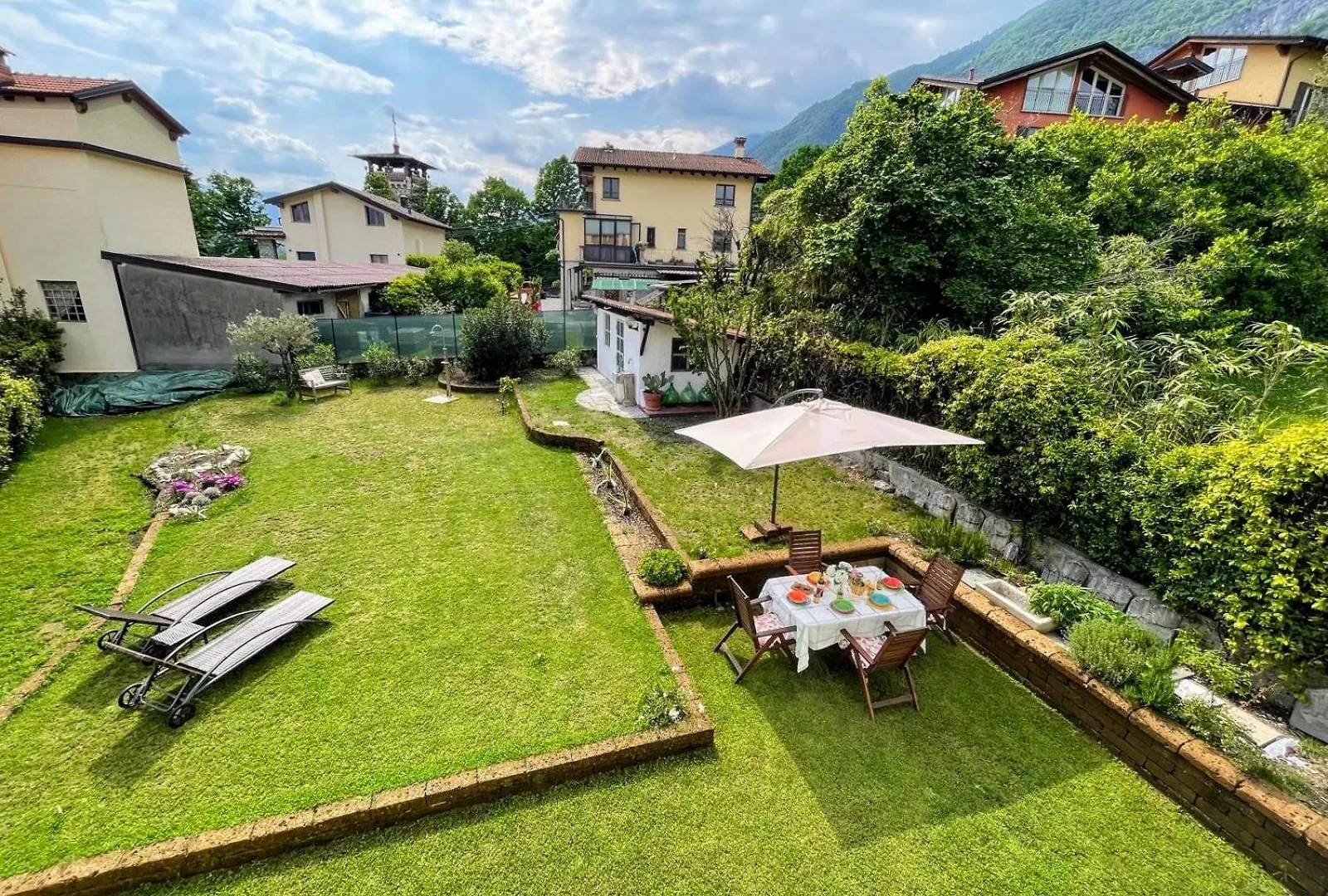 La Bolvedrina - Lake Como Villa Apartments - Garden & First Floor 트레메쪼